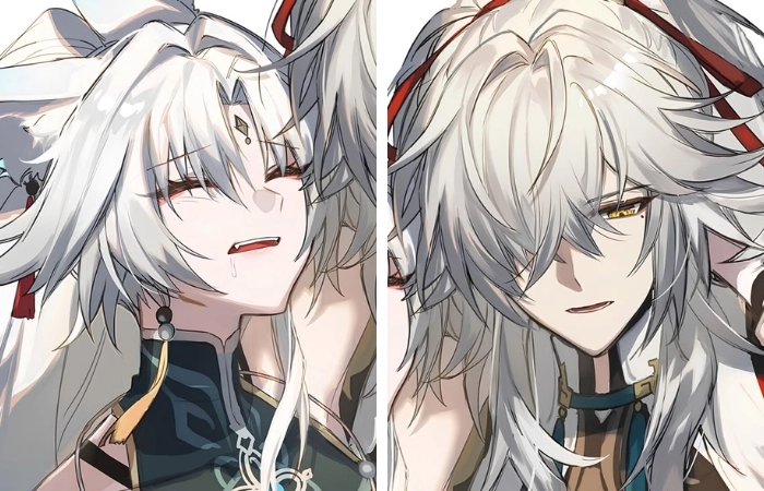 Ảnh anime đôi nam nữ giúp thể hiện sự gắn kết và tình cảm