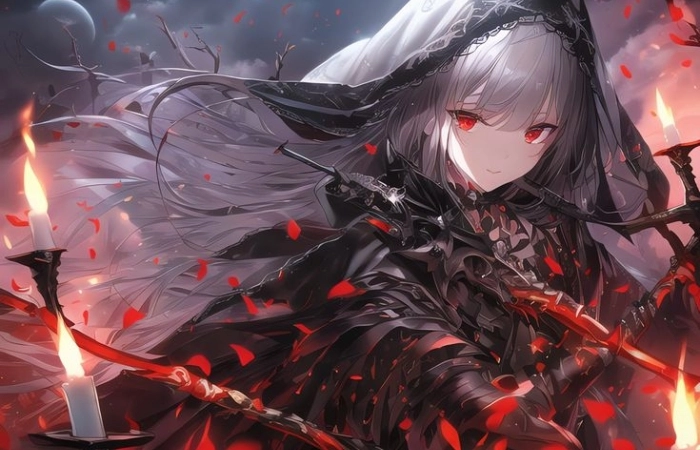 Ảnh anime avatar nữ giúp trang cá nhân thêm cuốn hút