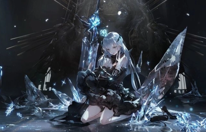 Ảnh avatar anime nữ ngầu thể hiện sự cá tính mạnh mẽ