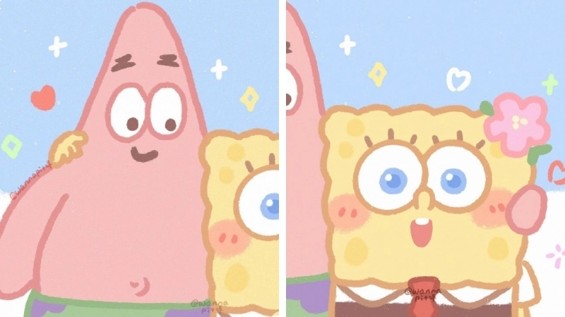 Ảnh avatar đôi cute, siêu đáng yêu, giúp tình cảm thêm khăng khít