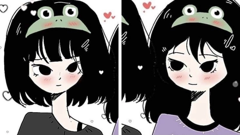 Avatar cute cặp, đậm chất đáng yêu, phù hợp với mọi cặp đôi