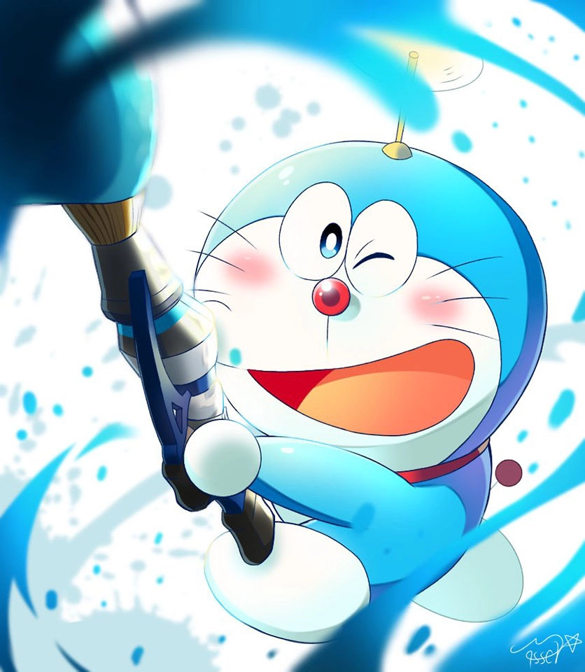 Avatar Doraemon cặp biểu tượng tình bạn bền chặt