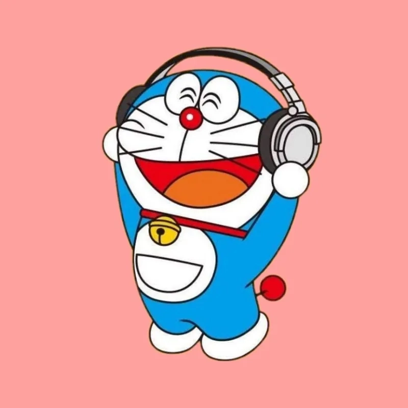 Hình ảnh avatar Doremon mang phong cách vui nhộn