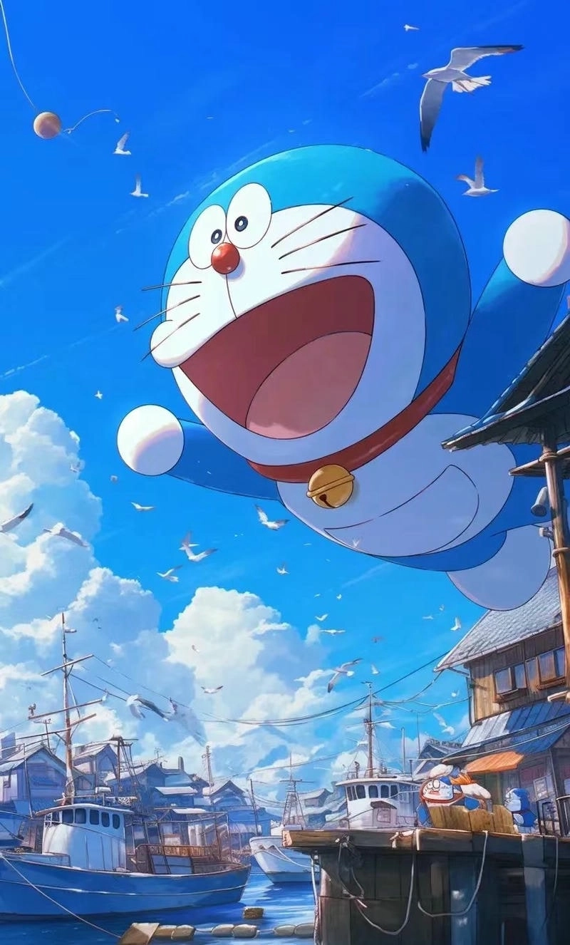 Hình avatar Doremon cute tạo cảm giác vui vẻ, tươi mới