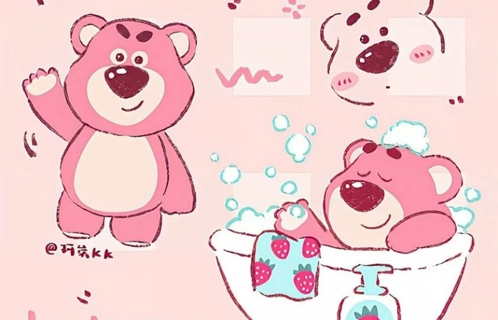 Gấu avatar, dễ thương và đáng yêu từng chi tiết