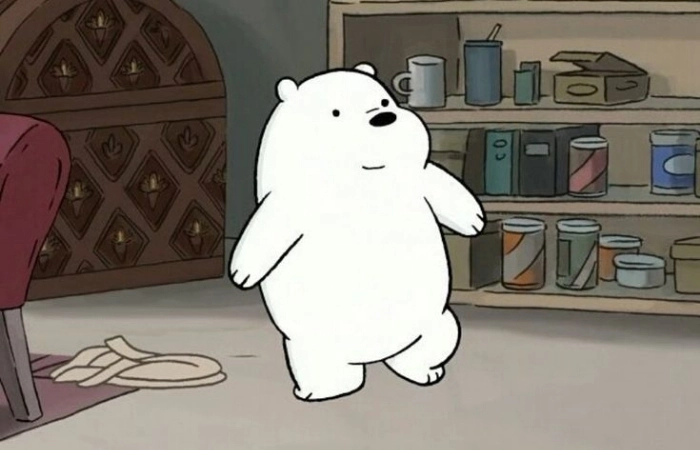 Sự kết hợp hoàn hảo với avatar gấu trắng cute dễ thương