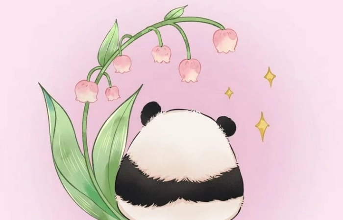Gấu trúc panda gấu trúc panda, nhìn là muốn ôm ngay