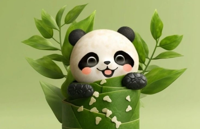 Ảnh đại diện gấu trúc, mang đến cảm giác bình yên