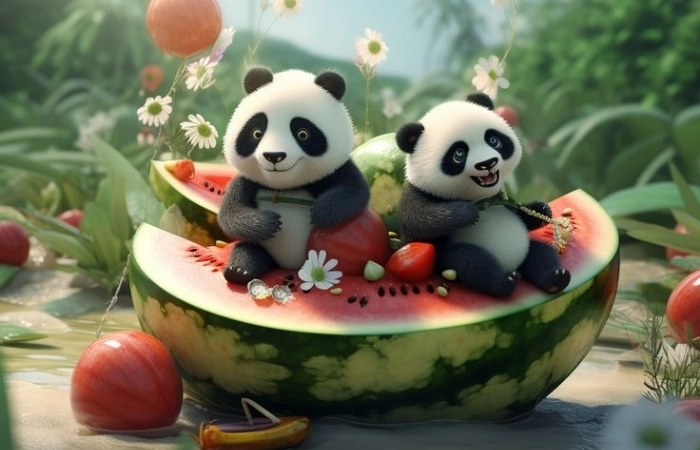 Avatar gấu trúc cute, ai nhìn cũng muốn tải ngay