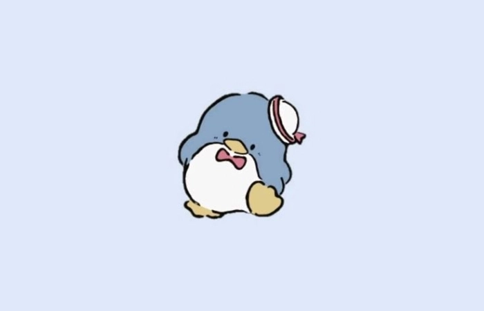Avatar chim cánh cụt cute đáng yêu và ngộ nghĩnh