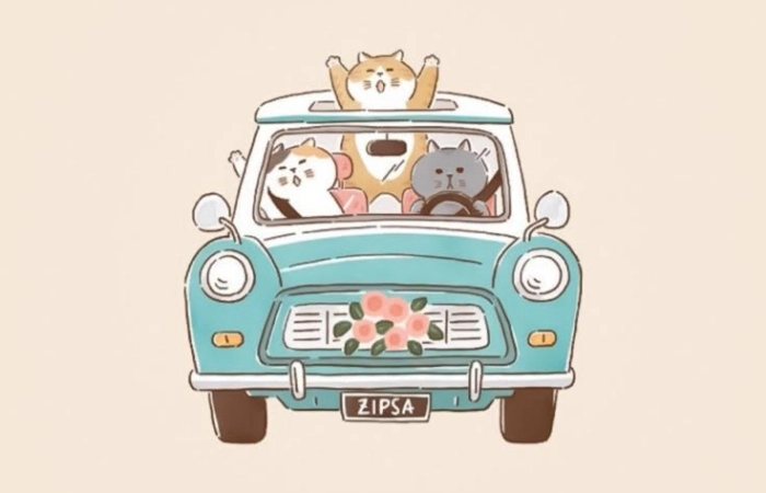 Avatar cute mèo dễ thương dành cho fan yêu động vật