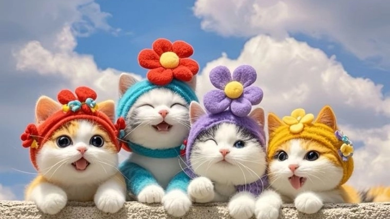 Avatar ngộ nghĩnh ảnh mèo cute giúp bạn nổi bật