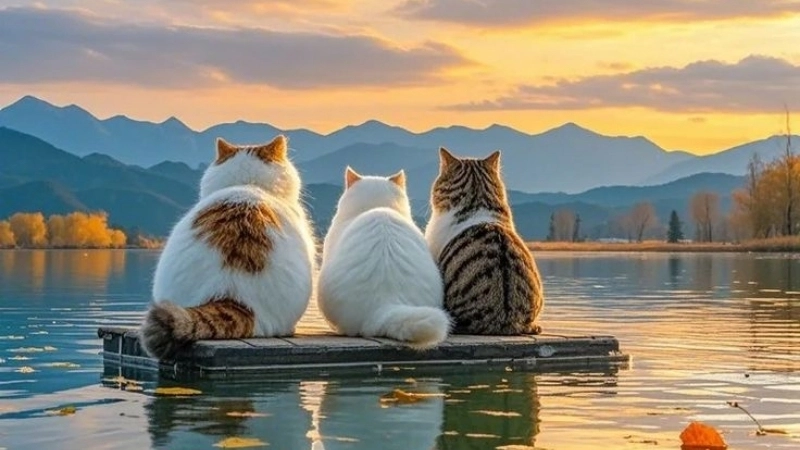 Cập nhật ngay avt cute mèo để profile thêm sinh động