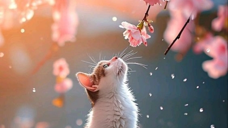 Hình đại diện mèo cute giúp bạn thêm cá tính