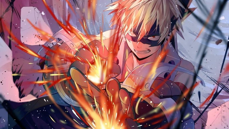 Bakugou anime khi chiến binh mạnh mẽ tỏa sáng trong thế giới anime