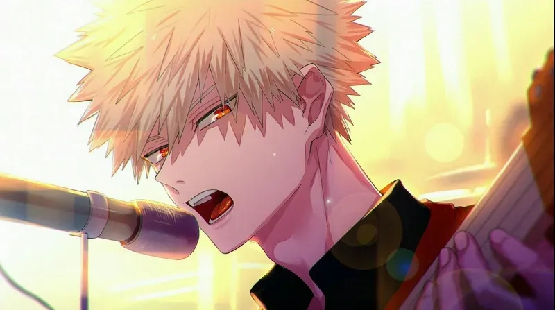 Bakugou Katsuki fanart tác phẩm nghệ thuật đẹp mắt về nhân vật mạnh mẽ