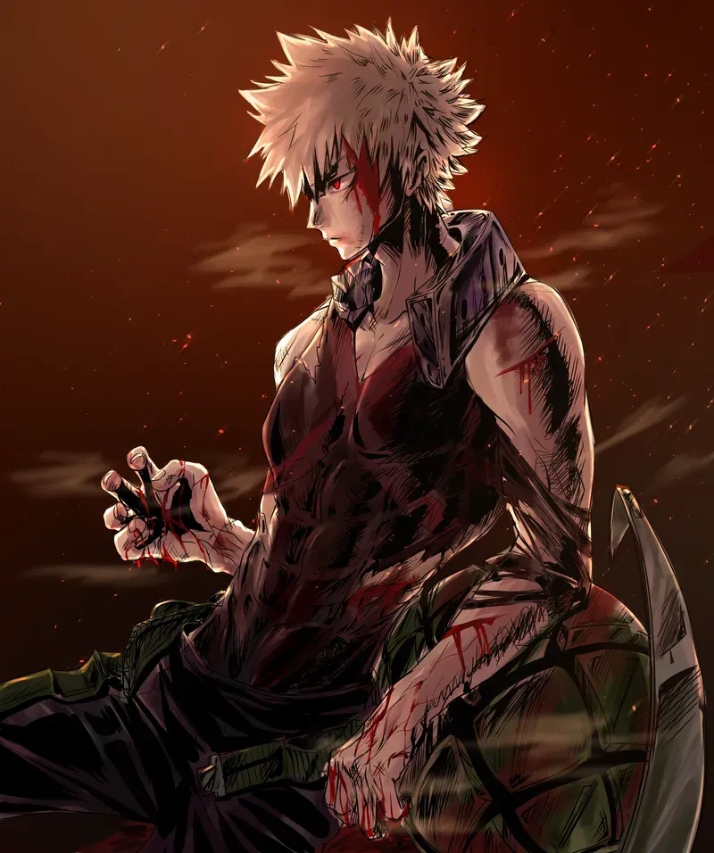 Katsuki Bakugo Anh hùng với tinh thần chiến đấu rực lửa