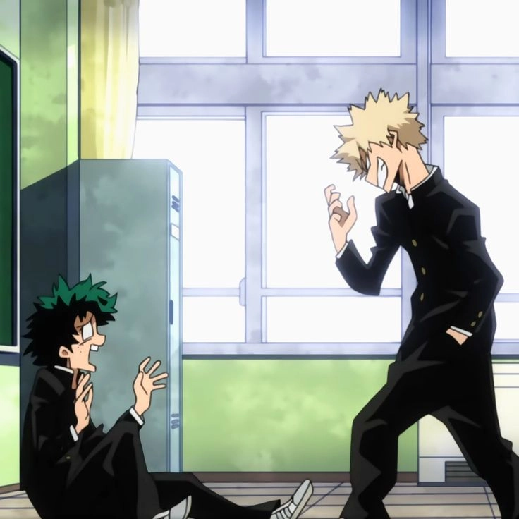 Bakugo Deku hai con người, hai con đường nhưng chung chí hướng