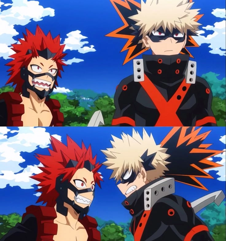 Kirishima Bakugou bộ đôi ăn ý luôn sát cánh trong mọi trận chiến