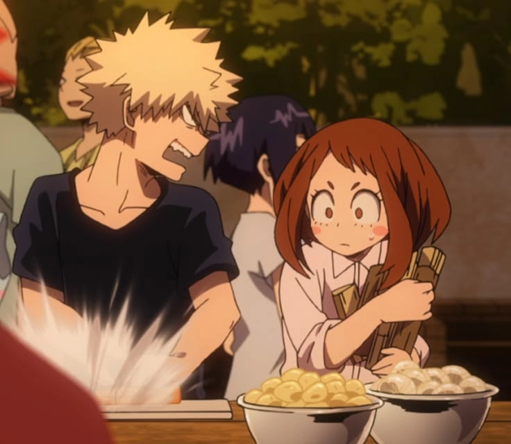 Ochako x Bakugou sự đối lập nhưng đầy tiềm năng giữa hai anh hùng trẻ