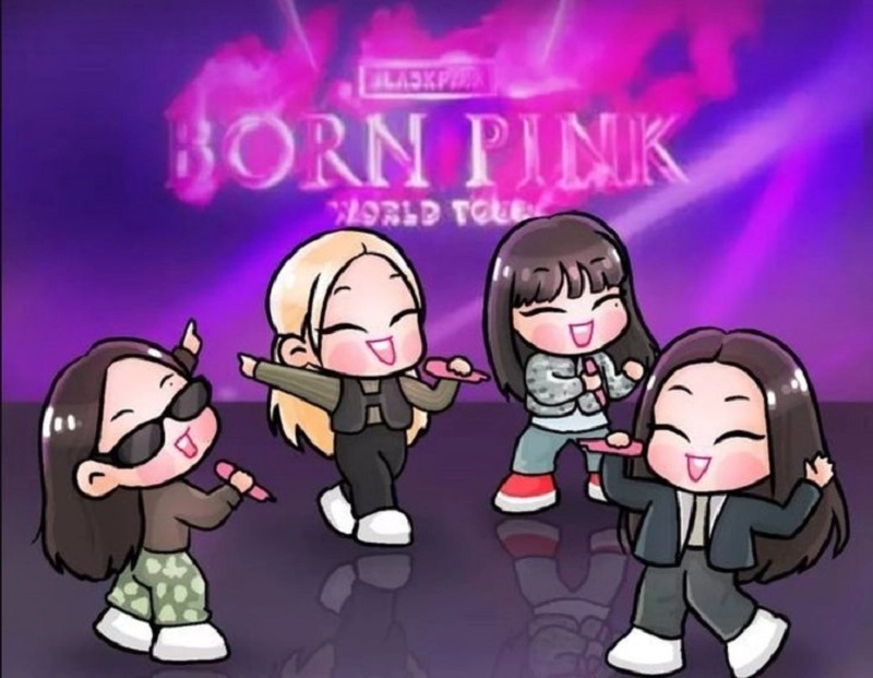 Ngắm bộ sưu tập black pink chibi cute siêu đáng yêu