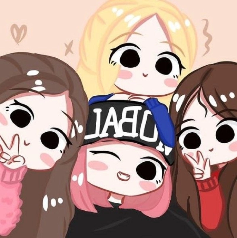 Tải ngay bộ hình blackpink chibi cute cực xinh