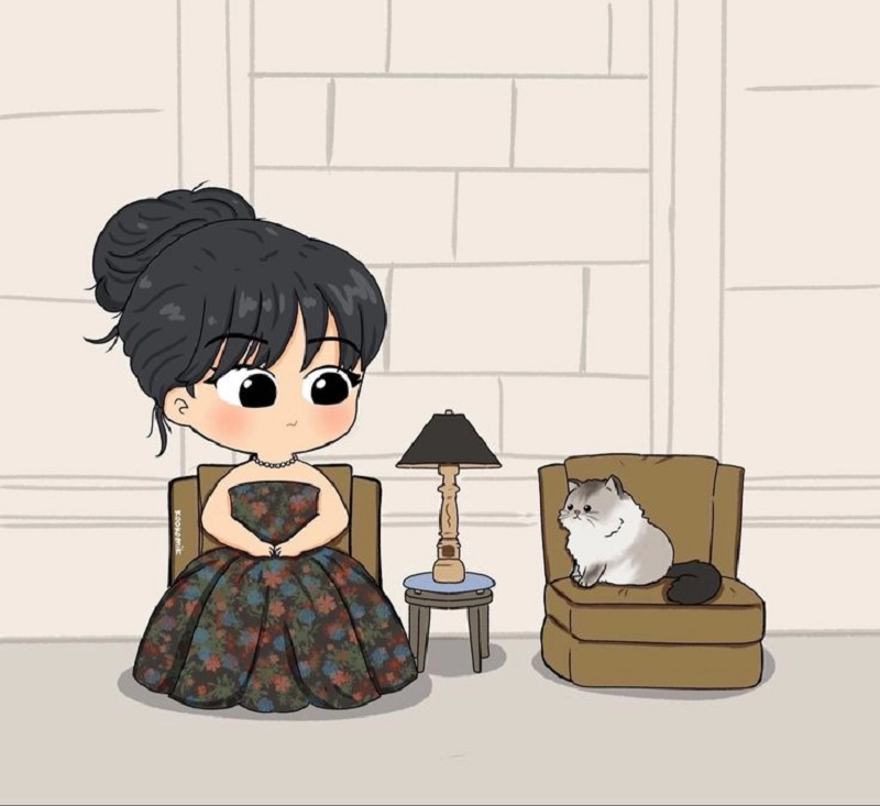 Trang trí điện thoại bằng hình nền blackpink chibi