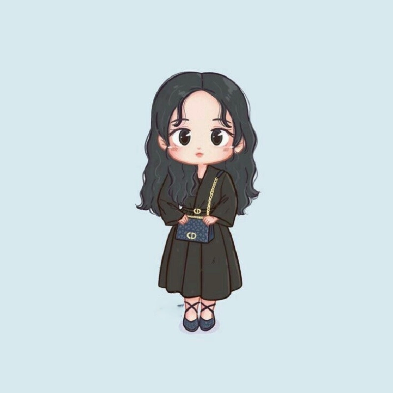 Đổi style với hình nền blackpink chibi cute dễ thương