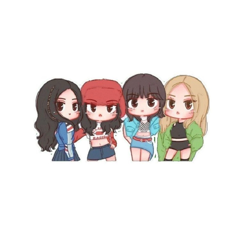 Sưu tầm ảnh blackpink cute chibi cực kỳ đáng yêu