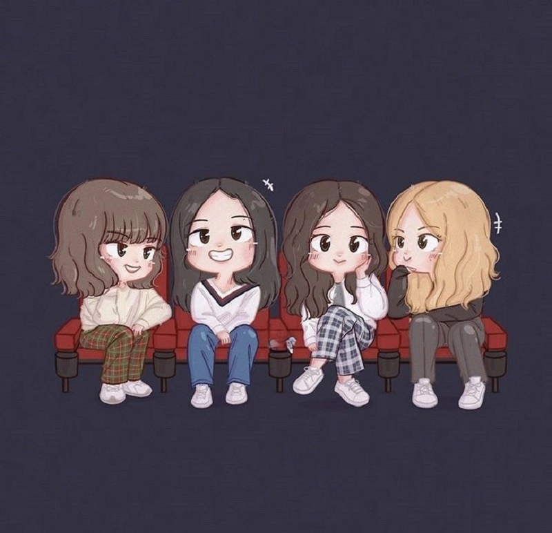 Mãn nhãn với ảnh lisa blackpink cute chibi dễ thương