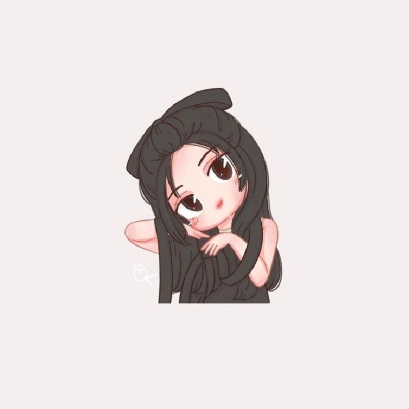Cùng chiêm ngưỡng ảnh rose blackpink cute chibi ấn tượng