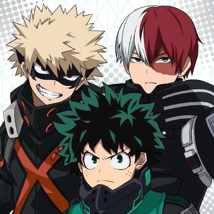 Shoto Deku Bakugo ba cá tính đối lập nhưng lại tạo nên đội hình hoàn hảo