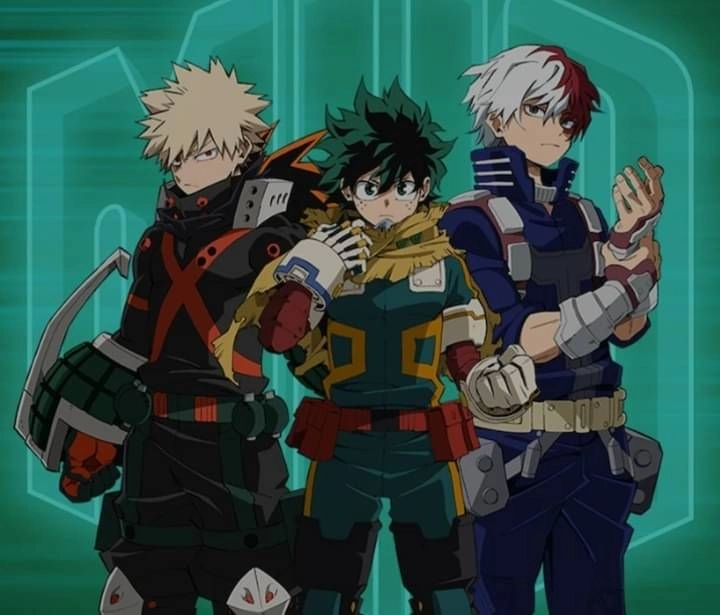 Bakugou x Midoriya x Todoroki mối quan hệ phức tạp giữa ba thiên tài