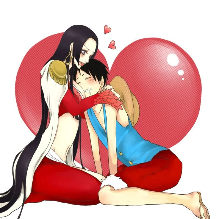 Luffy và Boa Hancock chuyện tình đơn phương hài hước