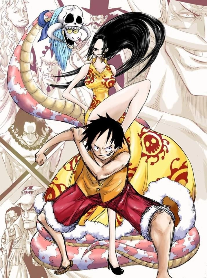 Luffy và Hancock khoảnh khắc đáng yêu khiến fan phát sốt