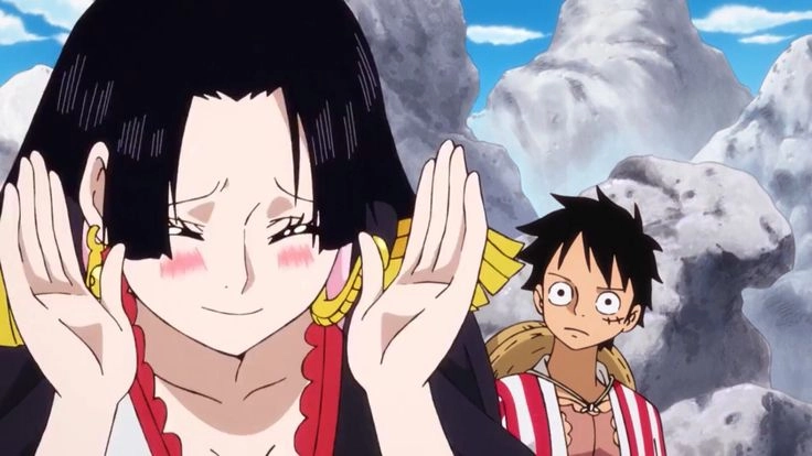 Boa Hancock and Luffy khoảnh khắc đáng nhớ trong One Piece