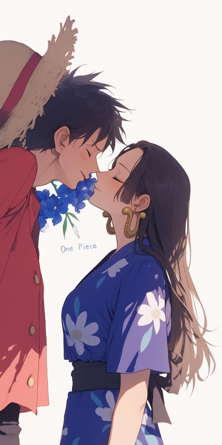 Hình Boa Hancock và Luffy cặp đôi được fan mong chờ nhất