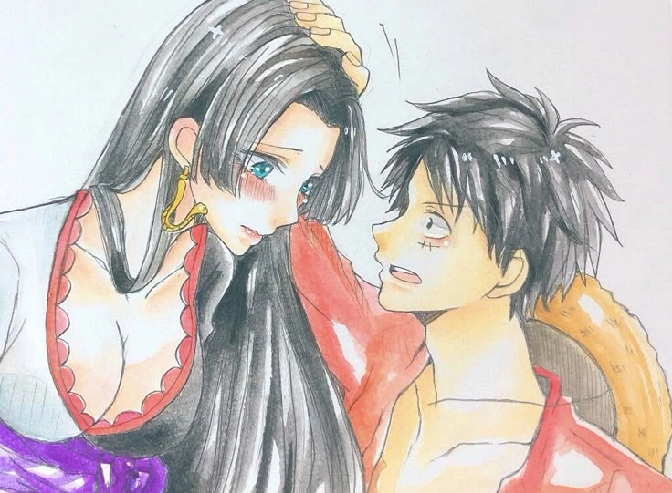 One Piece Boa Hancock Luffy chuyện tình đầy hài hước và bất ngờ