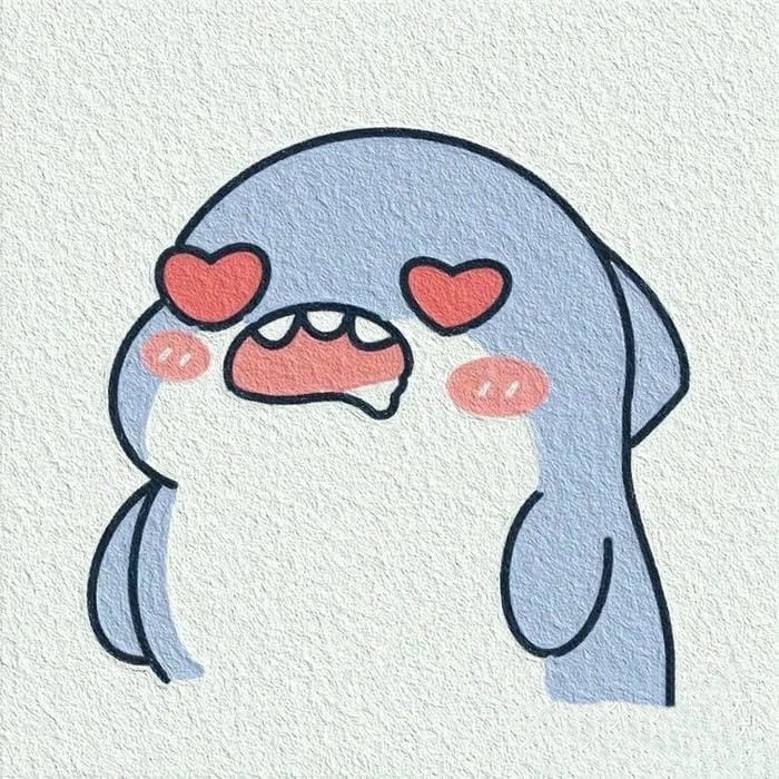 Chọn ngay một mẫu chibi cá mập đáng yêu cho ảnh đại diện