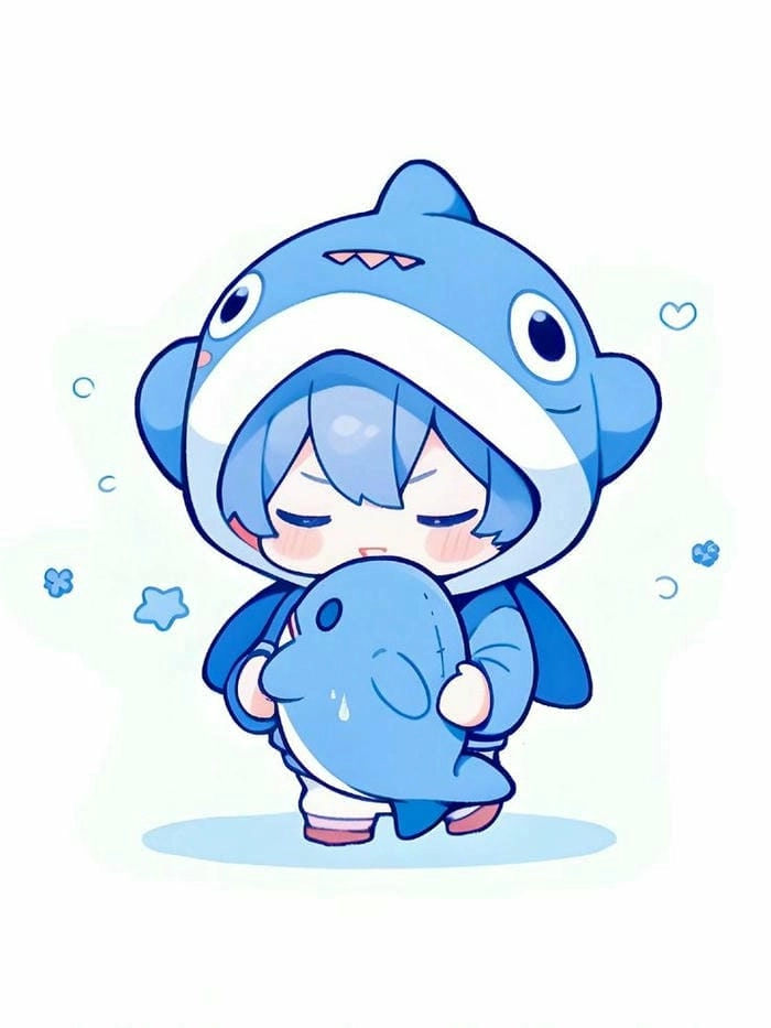 Tổng hợp bộ hình cá chibi ngộ nghĩnh phù hợp mọi lứa tuổi