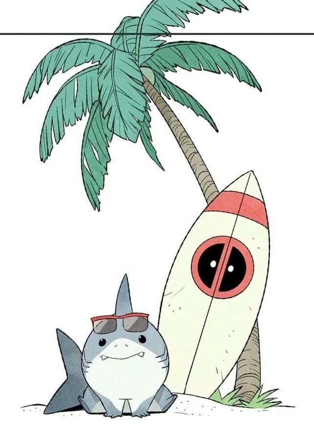 Chọn ngay avatar cá mập chibi tạo cá tính riêng cho bạn