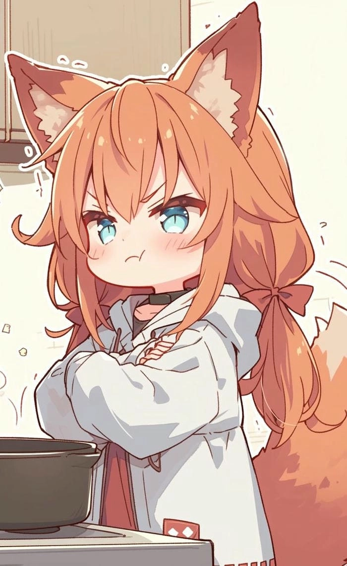 Cùng ngắm nhìn con cáo chibi cực kỳ đáng yêu