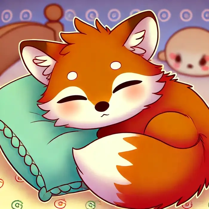 Thế giới cáo chibi anime lung linh sắc màu