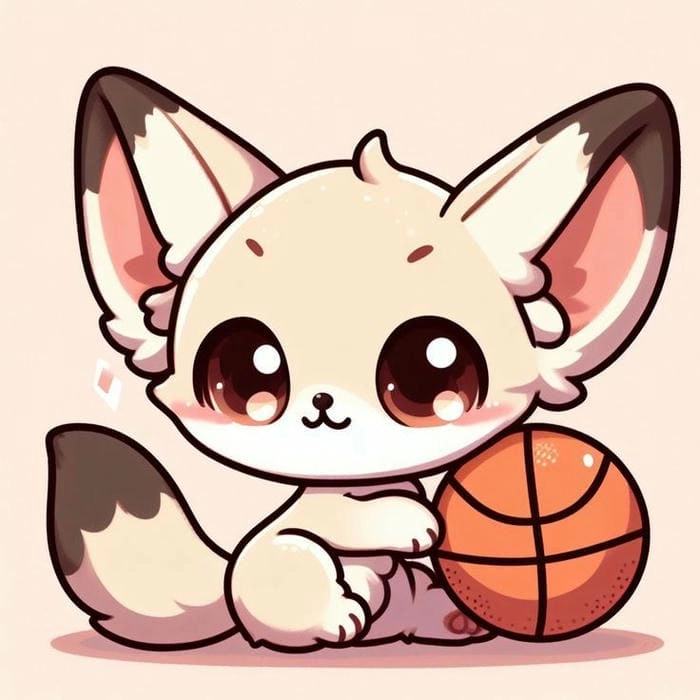 Chiêm ngưỡng bộ hình con cáo chibi đẹp ngất ngây