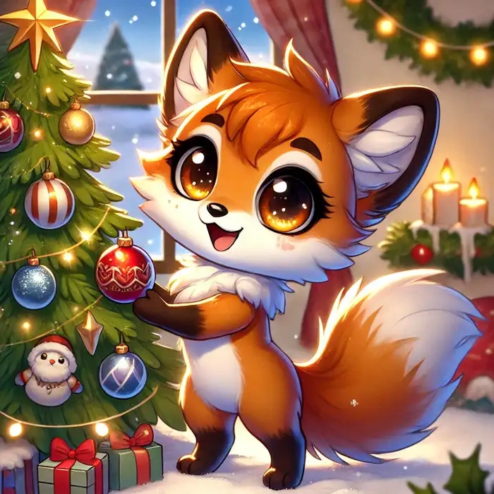 Chọn ngay avatar cáo chibi cho mạng xã hội của bạn