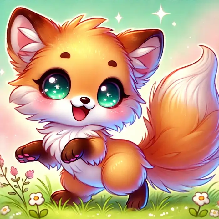 Khám phá bộ hình con cáo anime đầy mê hoặc