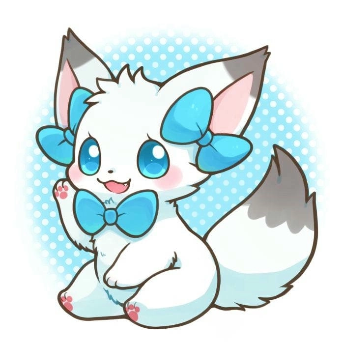 Hình ảnh con cáo anime phong cách Nhật Bản siêu chất