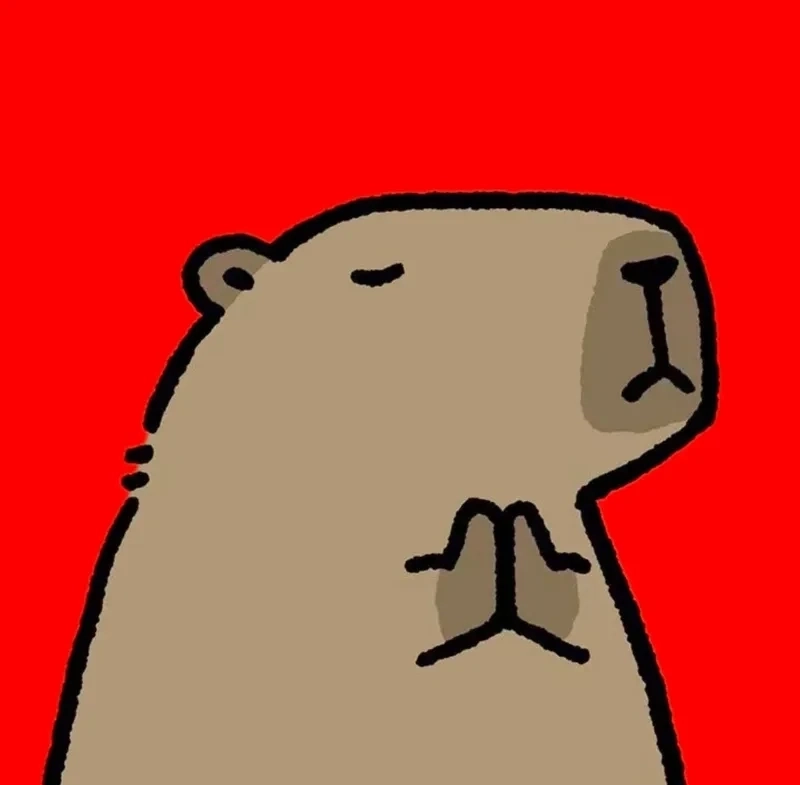 Avatar capybara chibi avatar dễ thương và độc đáo cho hồ sơ cá nhân