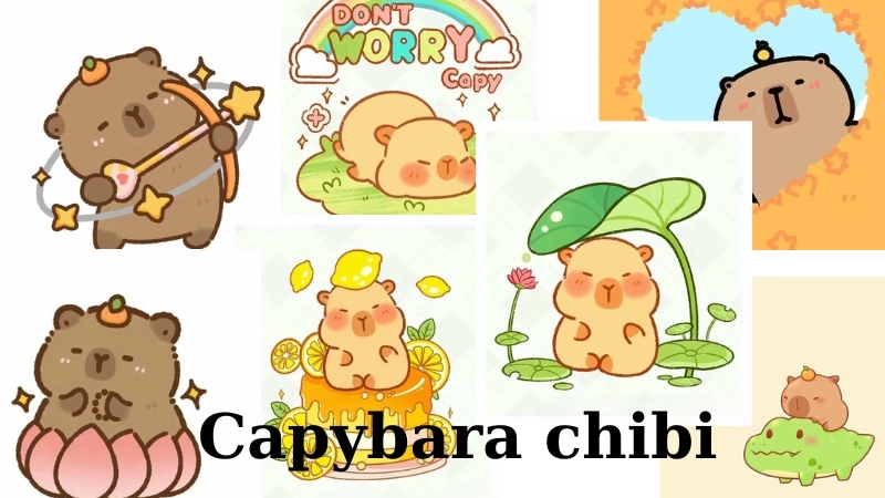 Hình ảnh capybara chibi là gì?Hình ảnh capybara chibi là gì?