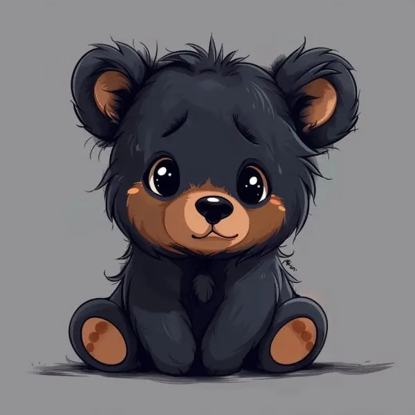 Ngắm nhìn ảnh anime chibi avatar gấu cute cực kỳ dễ thương
